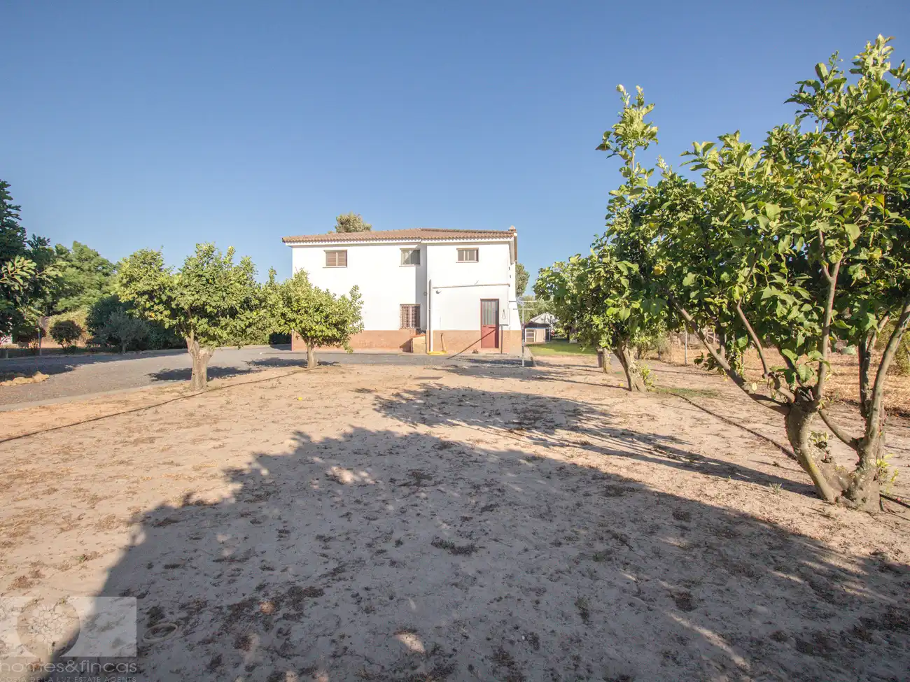 Vista exterior de Finca rústica en venta en Cartaya con Jardín privado, Piscina y Amueblado