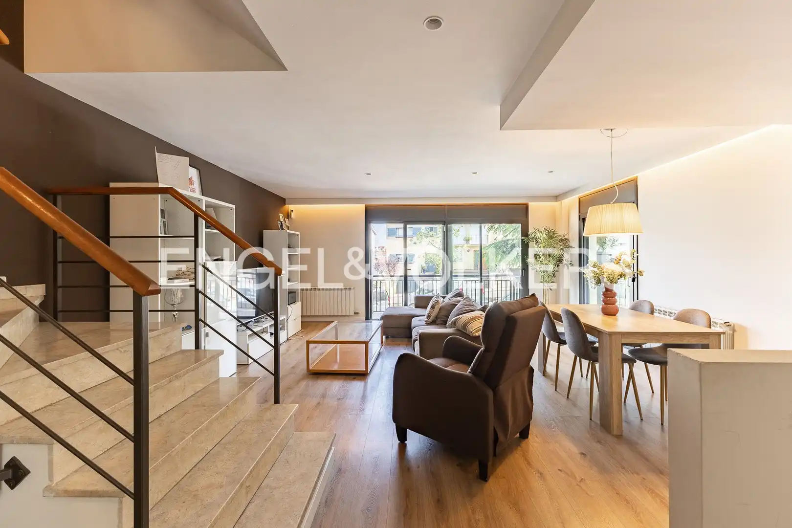 Living room of Detached homes for sale in Argentona  with Heating, Private garden and Terrace