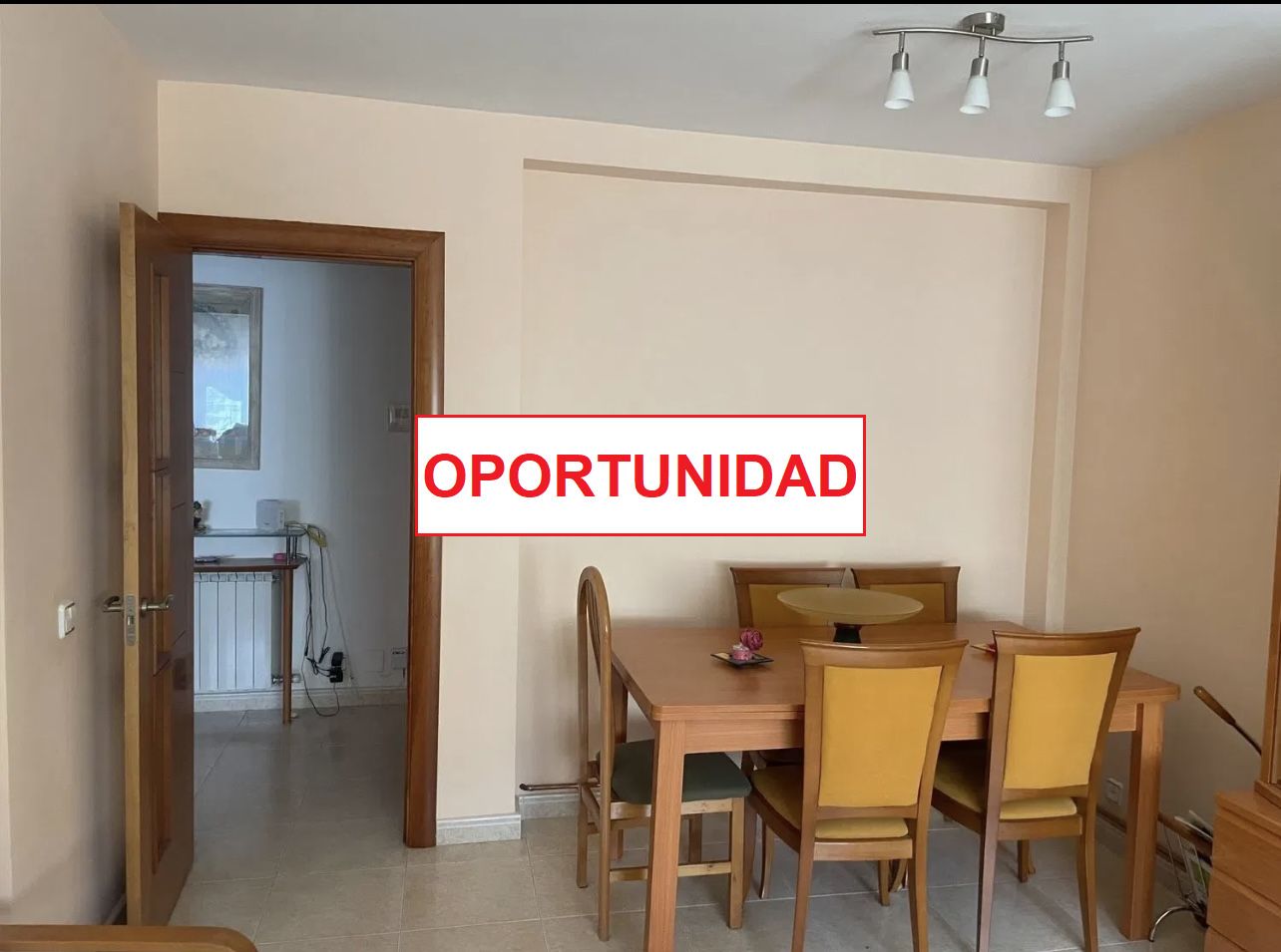 Dining room of Flat to rent in Ciudad Real Capital  with Air Conditioner, Heating and Furnished