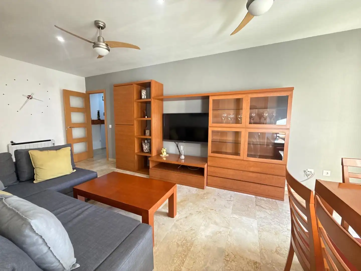 Living room of Flat for sale in Calafell  with Terrace, Balcony and Alarm