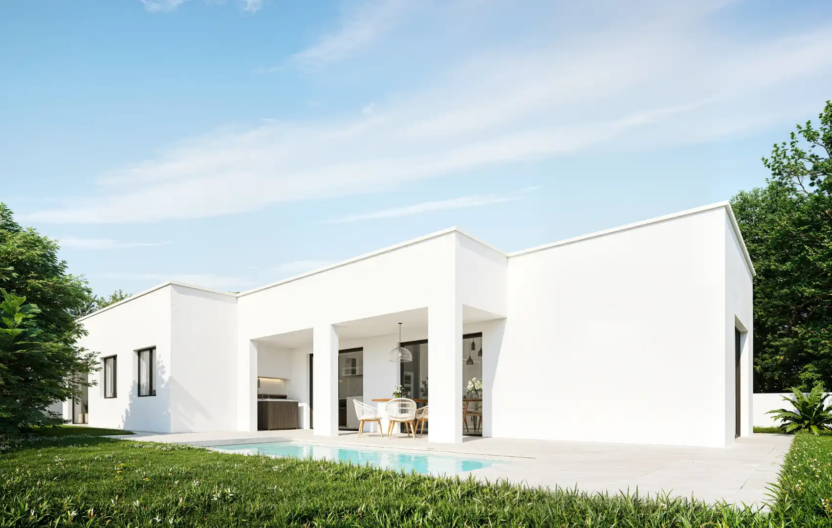 Maison neuf avec piscine à vendre à Carrer de Martorell