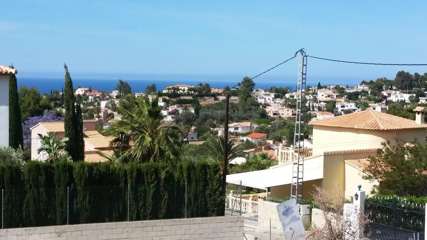 Vista exterior de Casa o chalet en venta en Dénia con Aire acondicionado, Calefacción y Jardín privado
