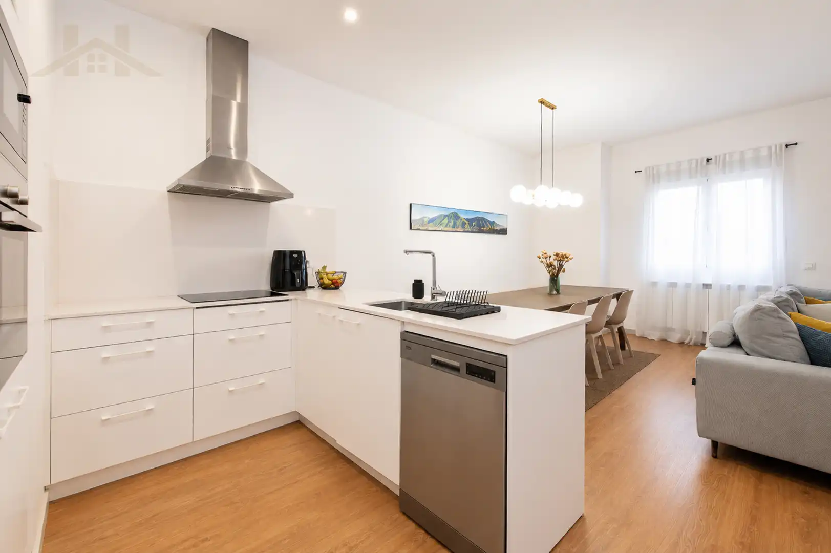 Küche von Wohnung zum Verkauf in Tres Cantos mit Klimaanlage, Heizung und Möbliert