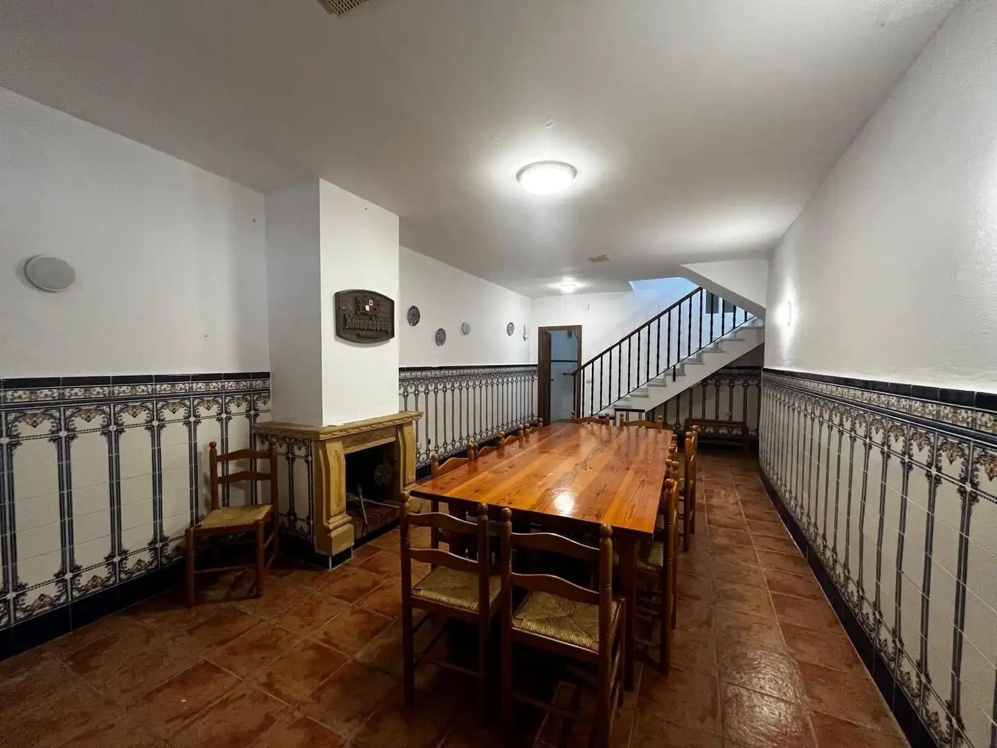 Menjador de Casa adosada de lloguer en Almería amb Aire condicionat, Calefacció i Jardí privat