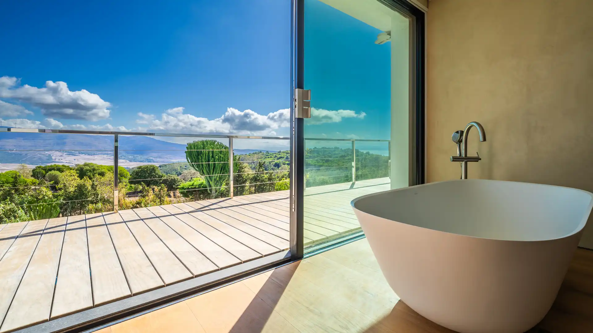 Baño de Casa o chalet en venta en Tarifa con Aire acondicionado, Jardín privado y Terraza