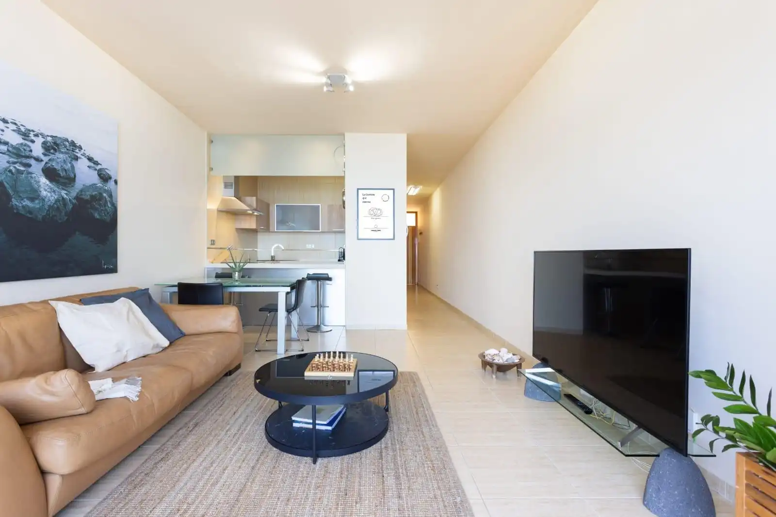Sala de estar de Apartamento de alquiler en La Matanza de Acentejo
