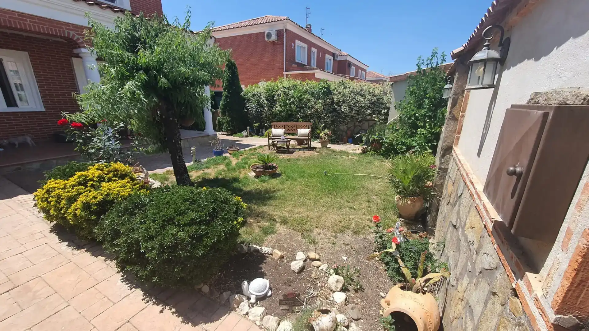 Jardín de Casa o chalet en venta en Barcience con Aire acondicionado, Jardín privado y Parquet