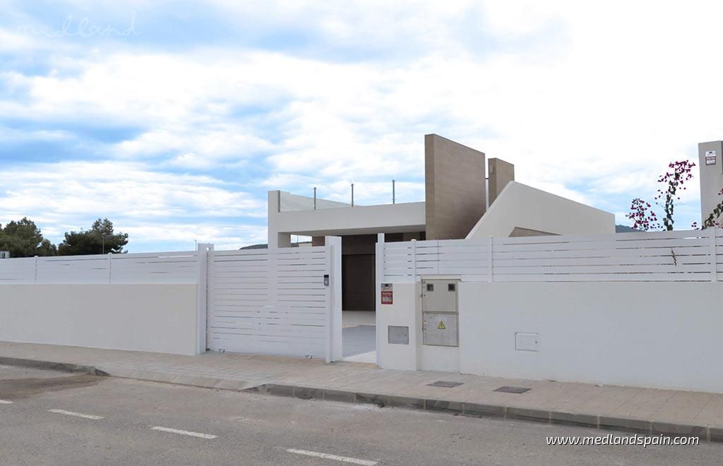 Exterior view of House or chalet for sale in Aspe  with Private garden and Swimming Pool
