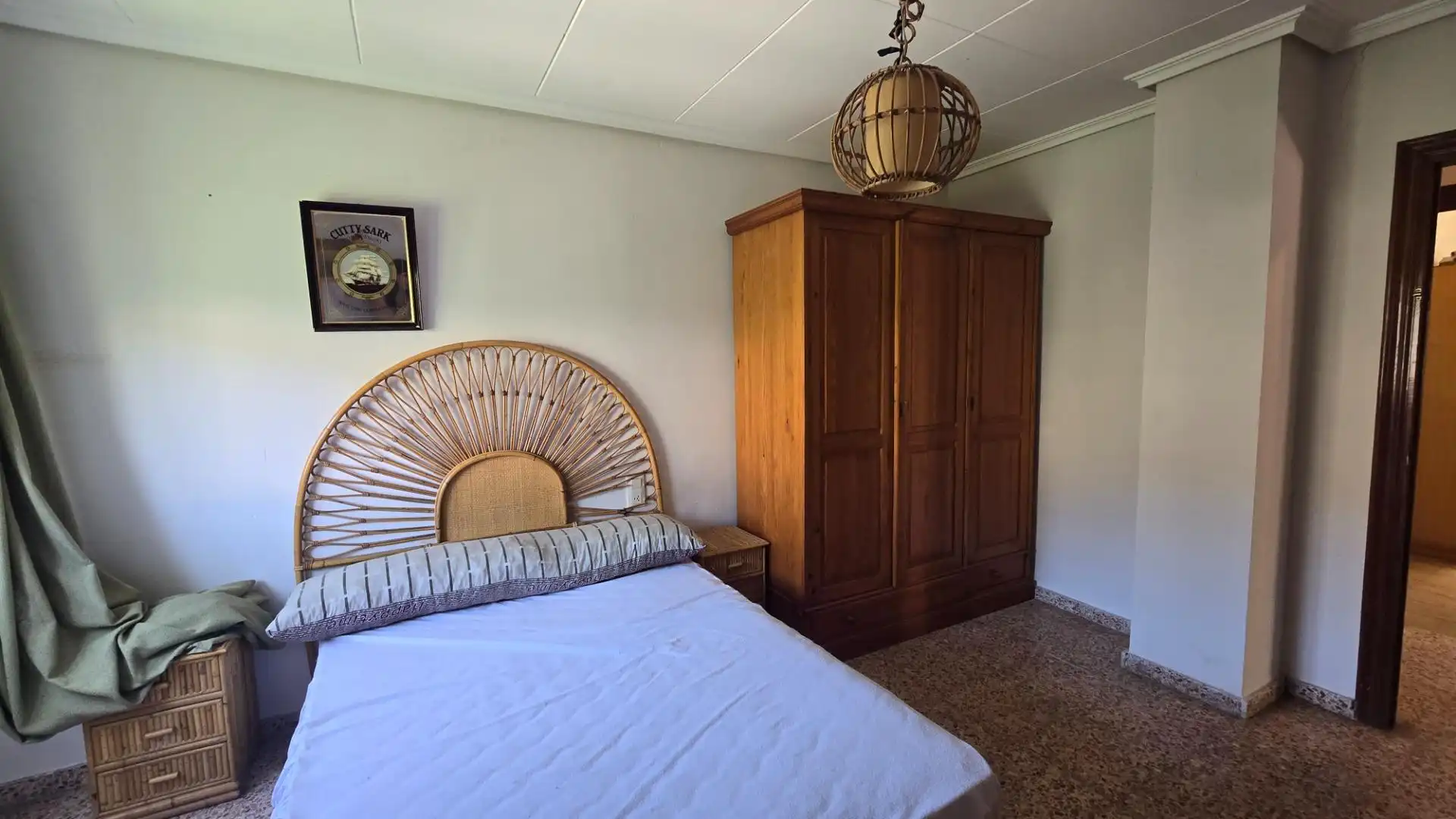 Schlafzimmer von Wohnung zum Verkauf in Cortes de Pallás mit Terrasse