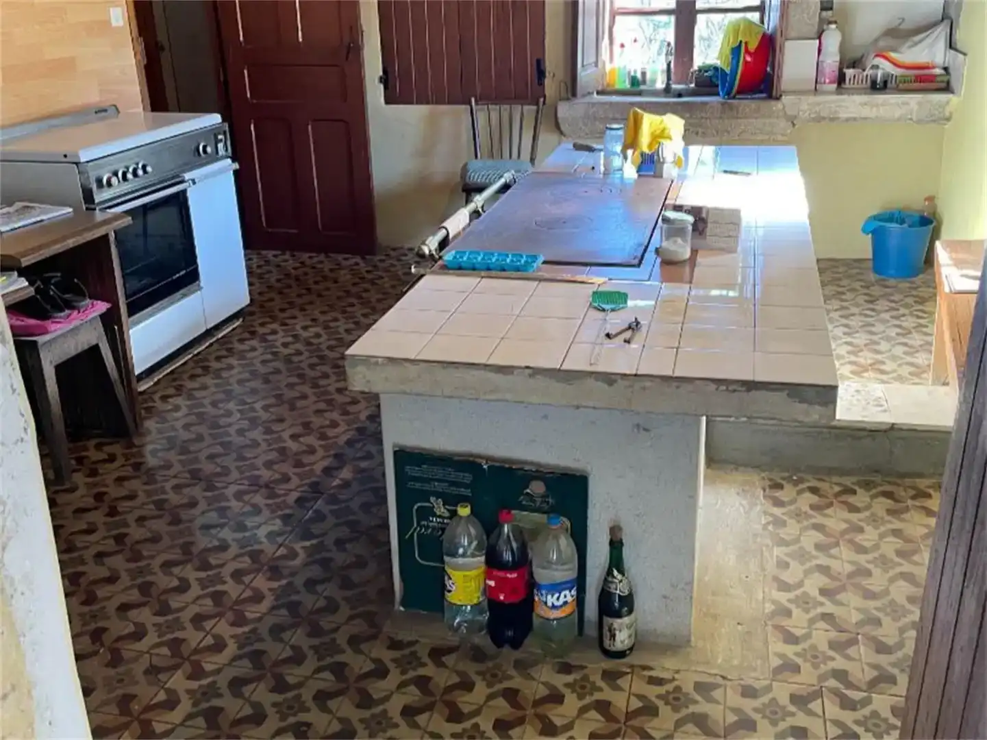 Cocina de Finca rústica en venta en Lalín