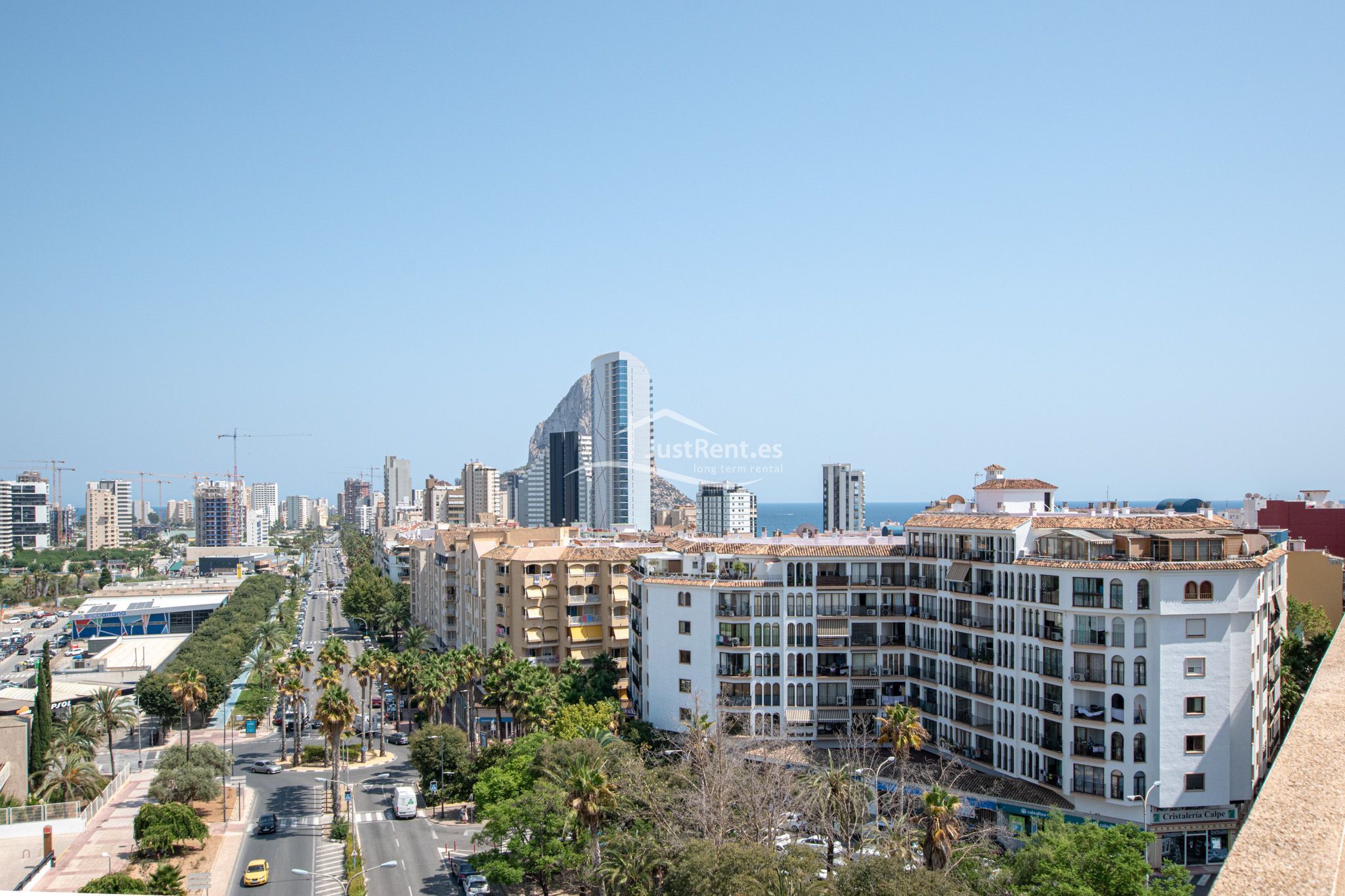 Vista exterior de Àtic de lloguer en Calpe / Calp amb Aire condicionat, Calefacció i Terrassa