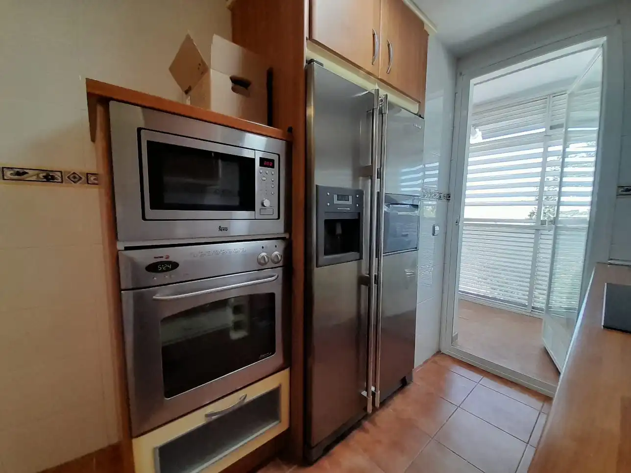 Kitchen of Flat for sale in Madrid  with Air Conditioner, Heating and Storage room
