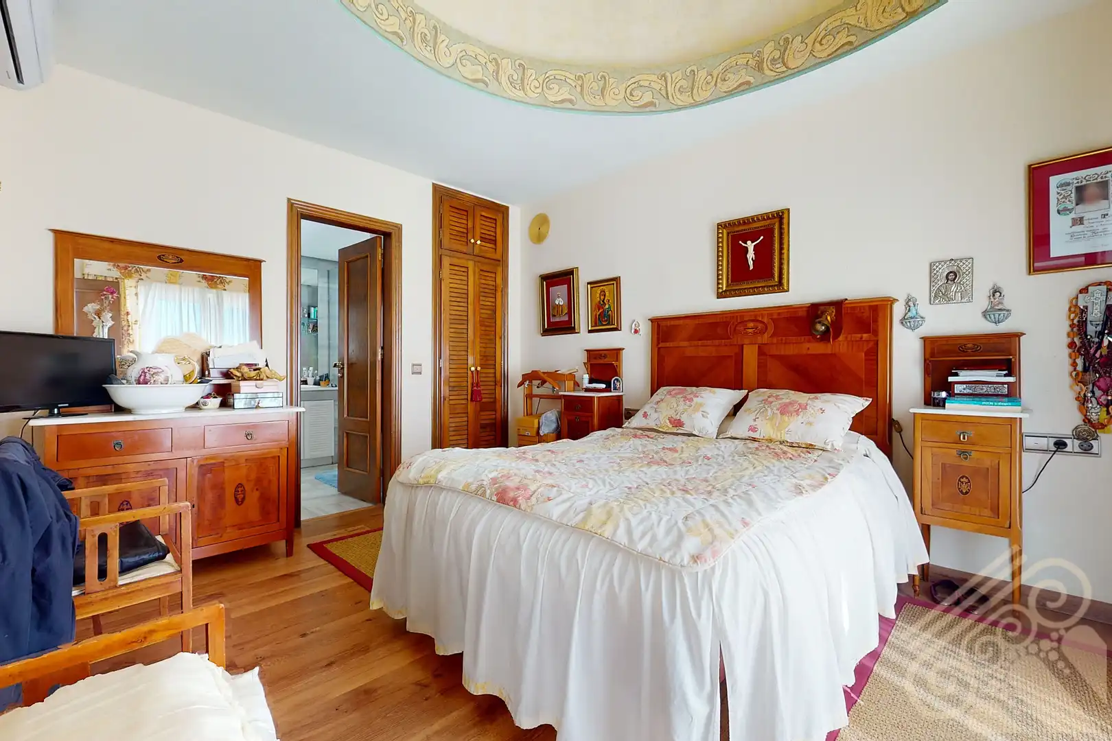 Bedroom of Detached homes for sale in Mojácar  with Air Conditioner, Terrace and Swimming Pool