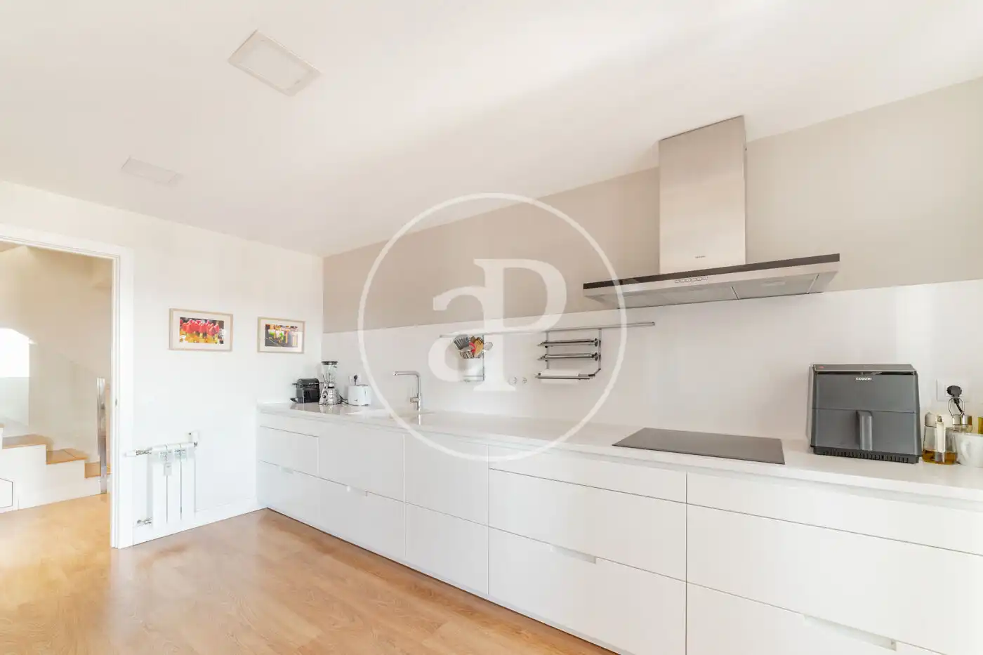 Cocina de Ático en venta en Madrid con Aire acondicionado, Calefacción y Jardín privado