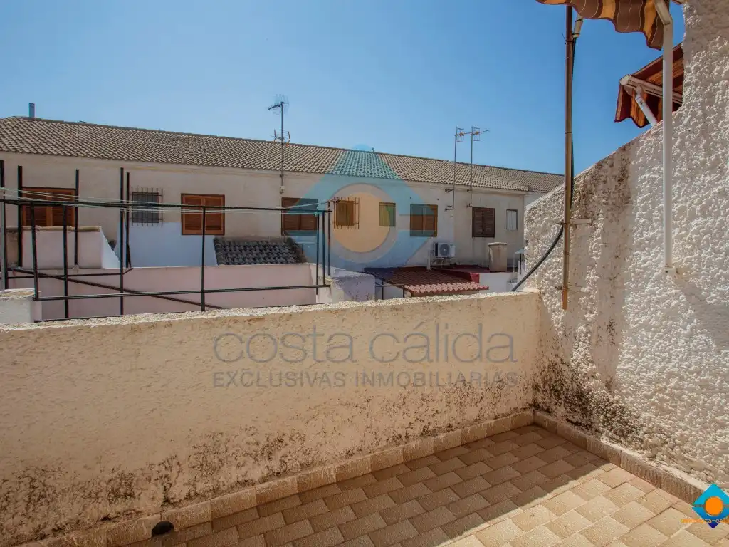 Terraza de Casa o chalet en venta en Mazarrón con Aire acondicionado, Jardín privado y Terraza