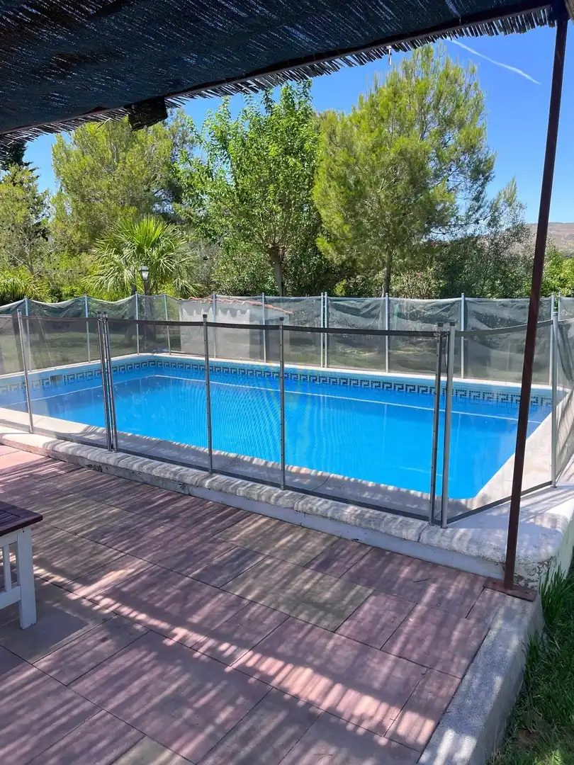 Piscina de Casa o xalet en venda en Vilamarxant amb Aire condicionat, Jardí privat i Terrassa