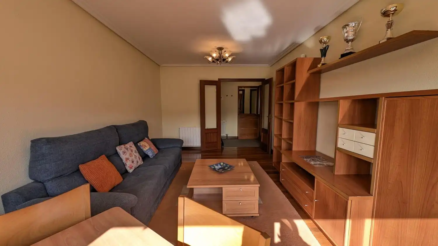 Sala de estar de Piso de alquiler en Piélagos con Calefacción, Terraza y Amueblado