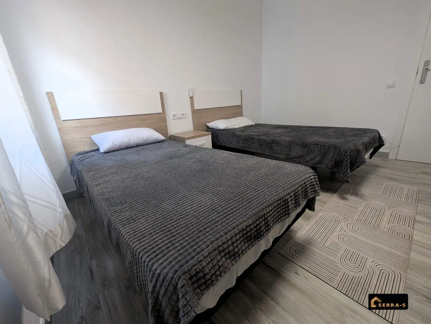Bedroom of Flat for sale in Blanes  with Air Conditioner and Balcony