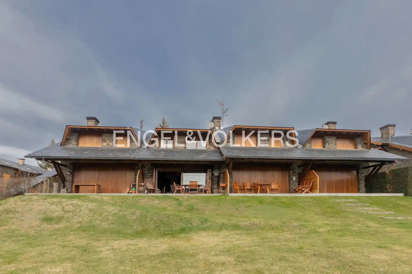 Exterior view of Detached homes for sale in Llívia  with Heating, Parquet flooring and Terrace