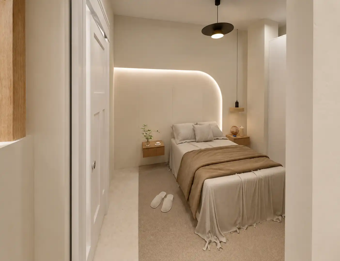 Bedroom of Apartments for sale in Murcia  with Air Conditioner