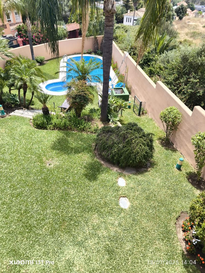 Jardí de Casa o xalet de lloguer en Marbella amb Aire condicionat, Jardí privat i Parquet