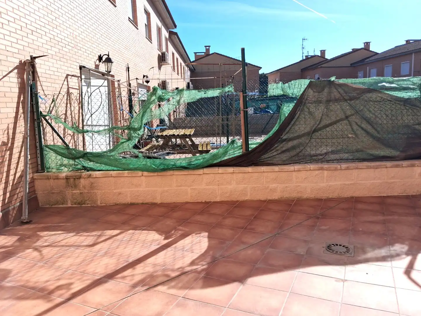 Terraza de Casa adosada en venta en Osera de Ebro con Calefacción, Parquet y Terraza