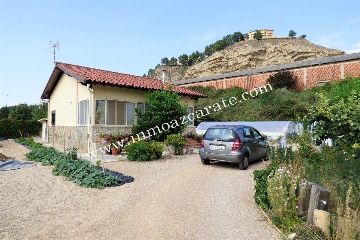 Vista exterior de Finca rústica en venta en Lerín con Jardín privado y Trastero