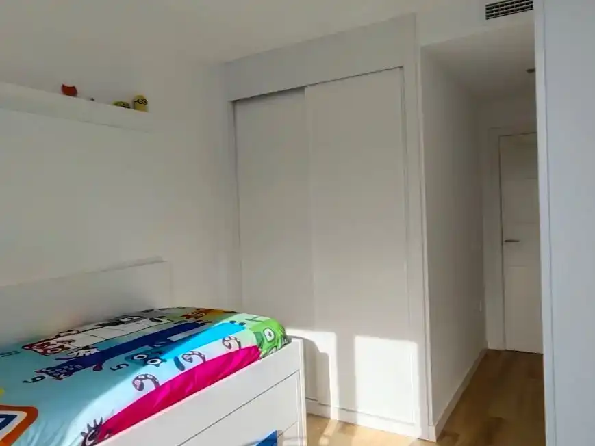 Bedroom of Flat for sale in Utebo  with Air Conditioner and Balcony
