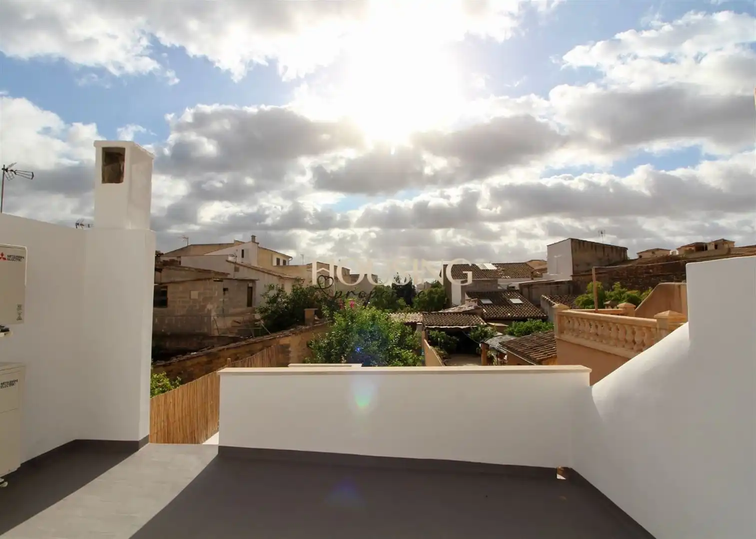 Terrassa de Casa adosada en venda en Llucmajor amb Aire condicionat, Calefacció i Jardí privat