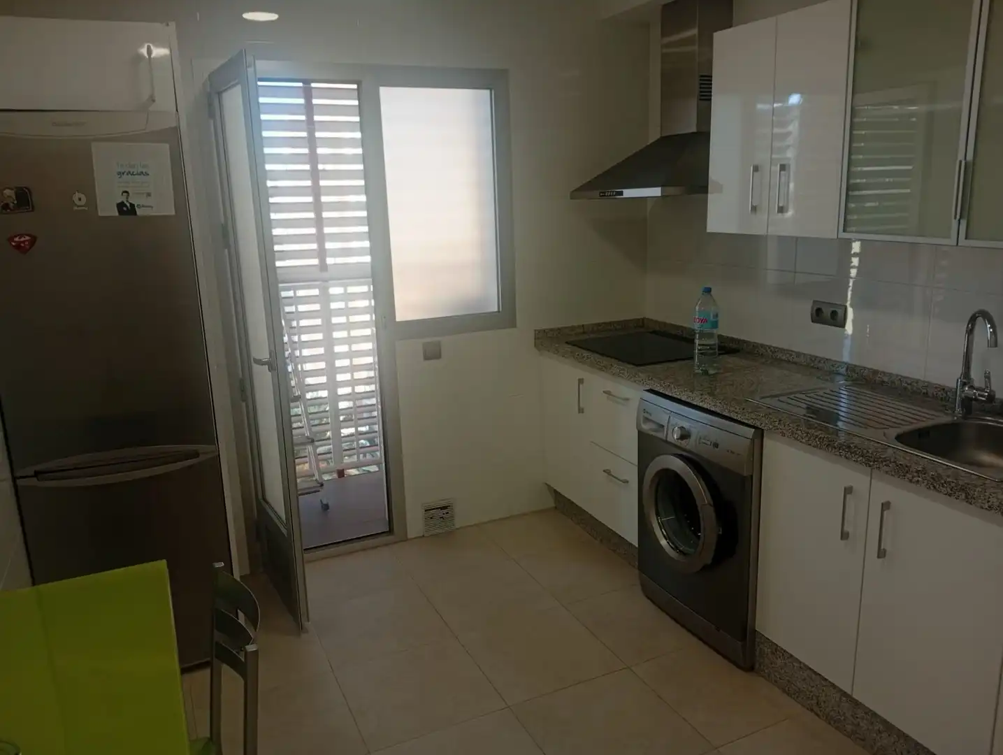 Küche von Wohnung zur Miete in Málaga mit Klimaanlage, Heizung und Möbliert