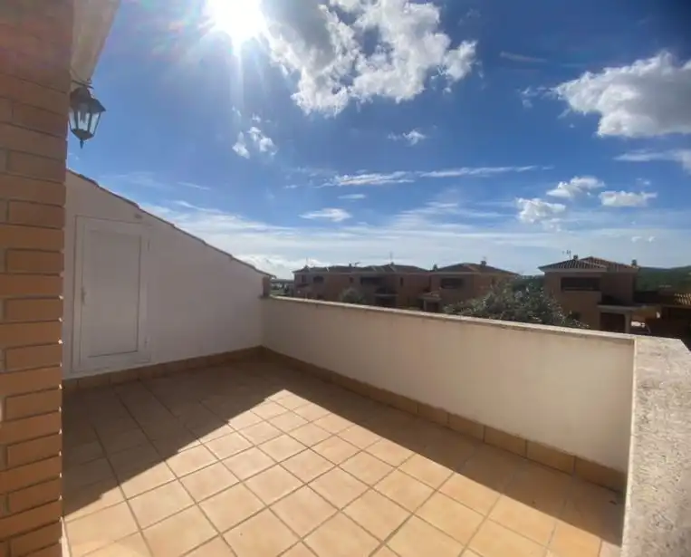 Terraza de Casa adosada en venta en Santa Oliva con Calefacción, Jardín privado y Terraza