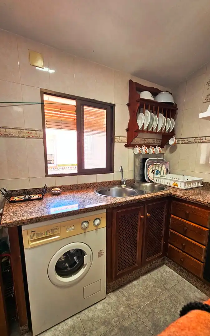 Cuina de Casa o xalet en venda en Aroche amb Jardí privat i Traster