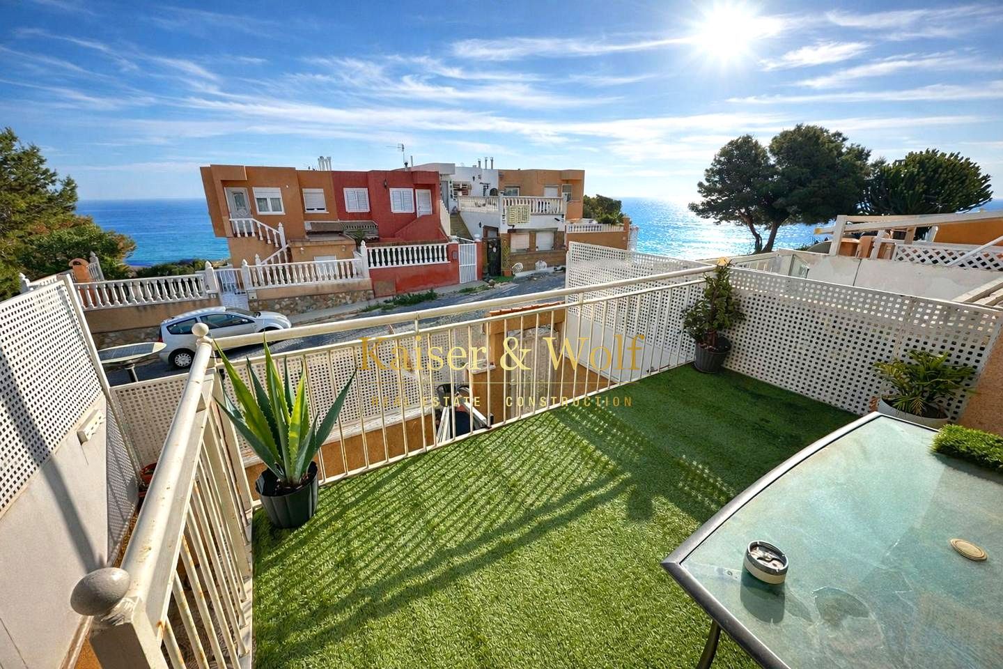 Exterior view of House or chalet for sale in Santa Pola  with Air Conditioner and Terrace