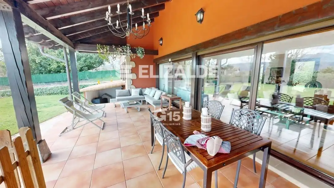 Terrassa de Casa o xalet en venda en Hondarribia amb Calefacció, Jardí privat i Terrassa