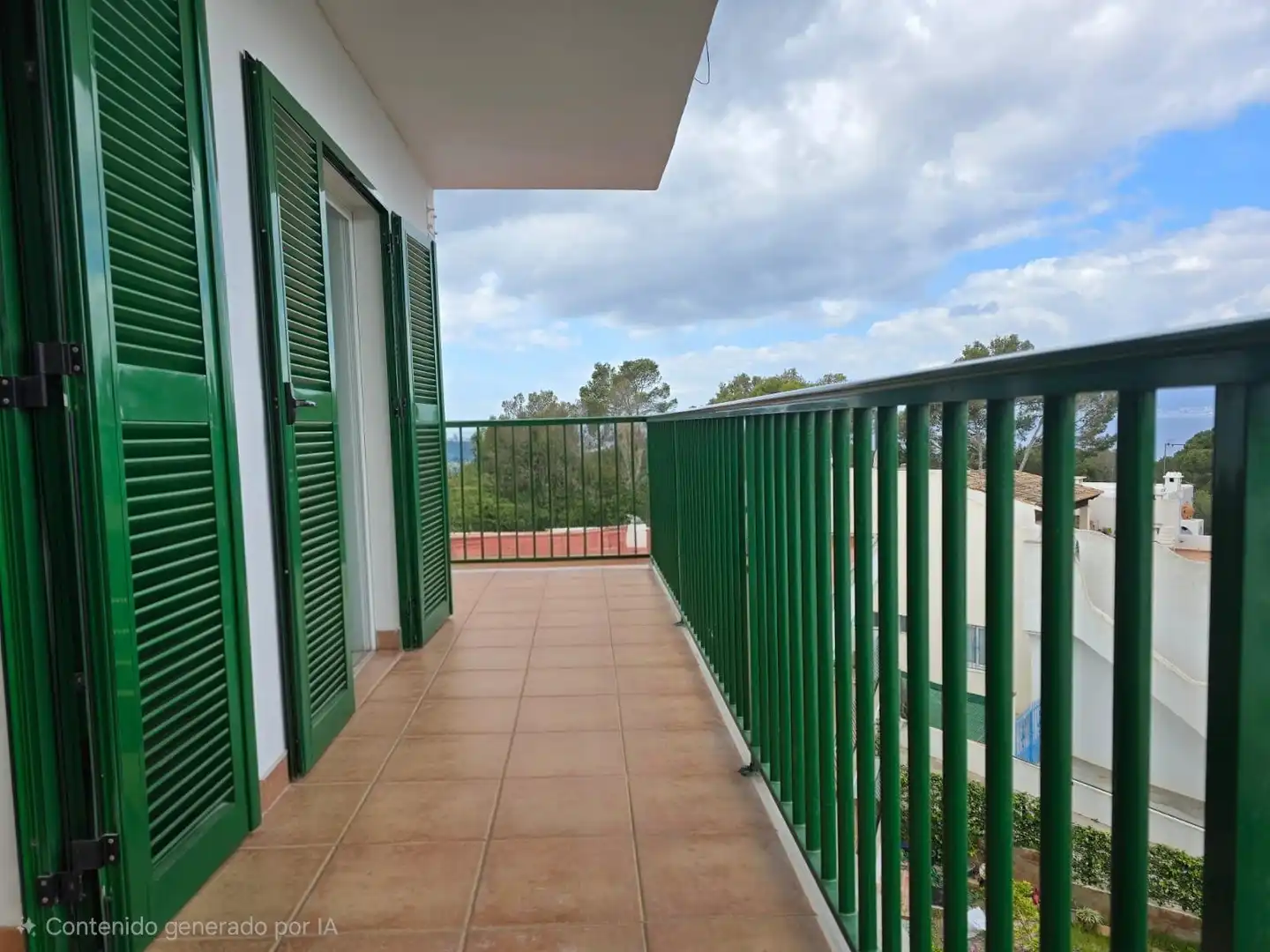 Balcony of Flat for rent in Llucmajor  with Air Conditioner, Parquet flooring and Terrace