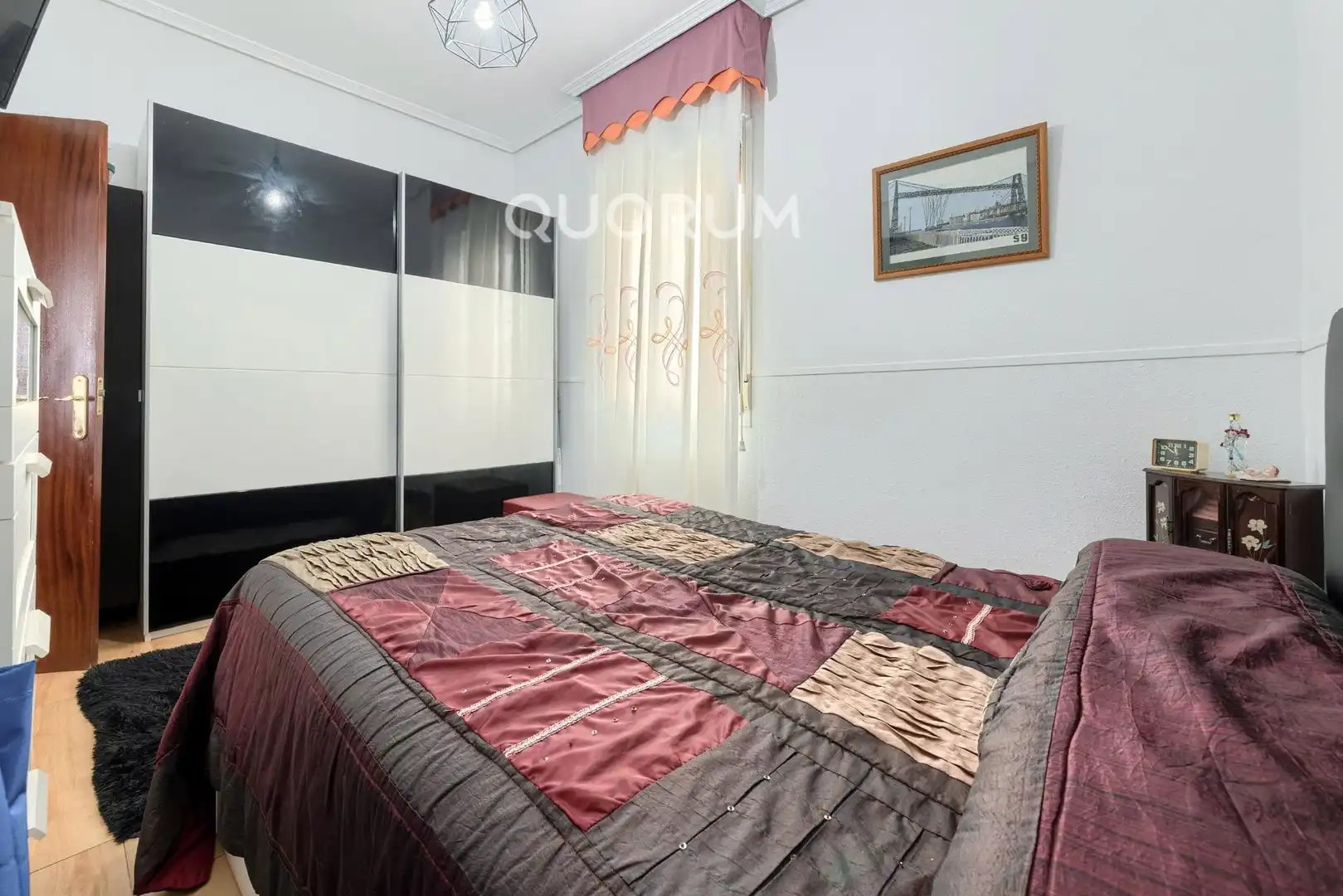 Bedroom of Flat for sale in Barakaldo   with Heating and Furnished