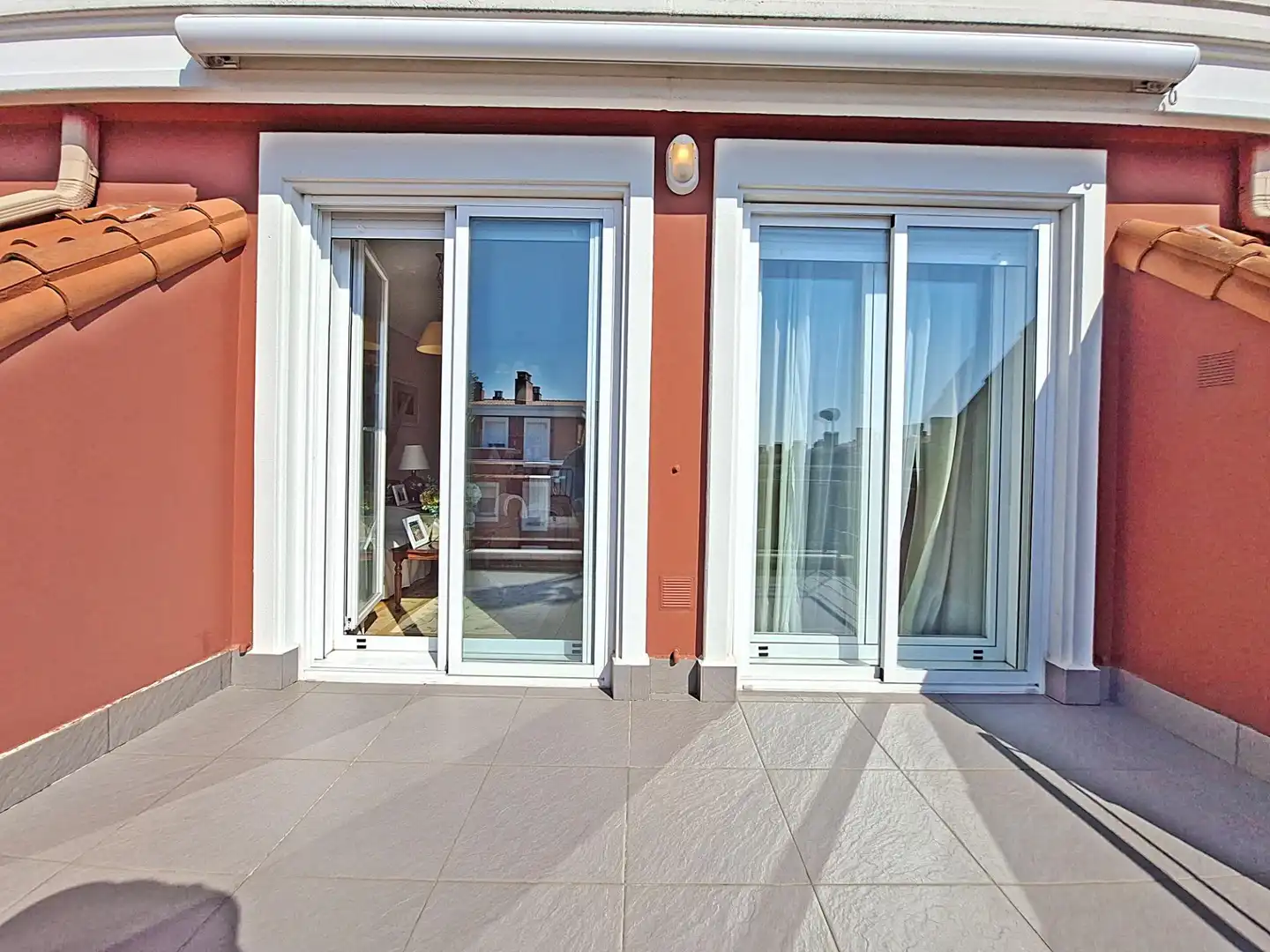 Terrace of Flat for sale in Vilagarcía de Arousa  with Heating, Private garden and Terrace
