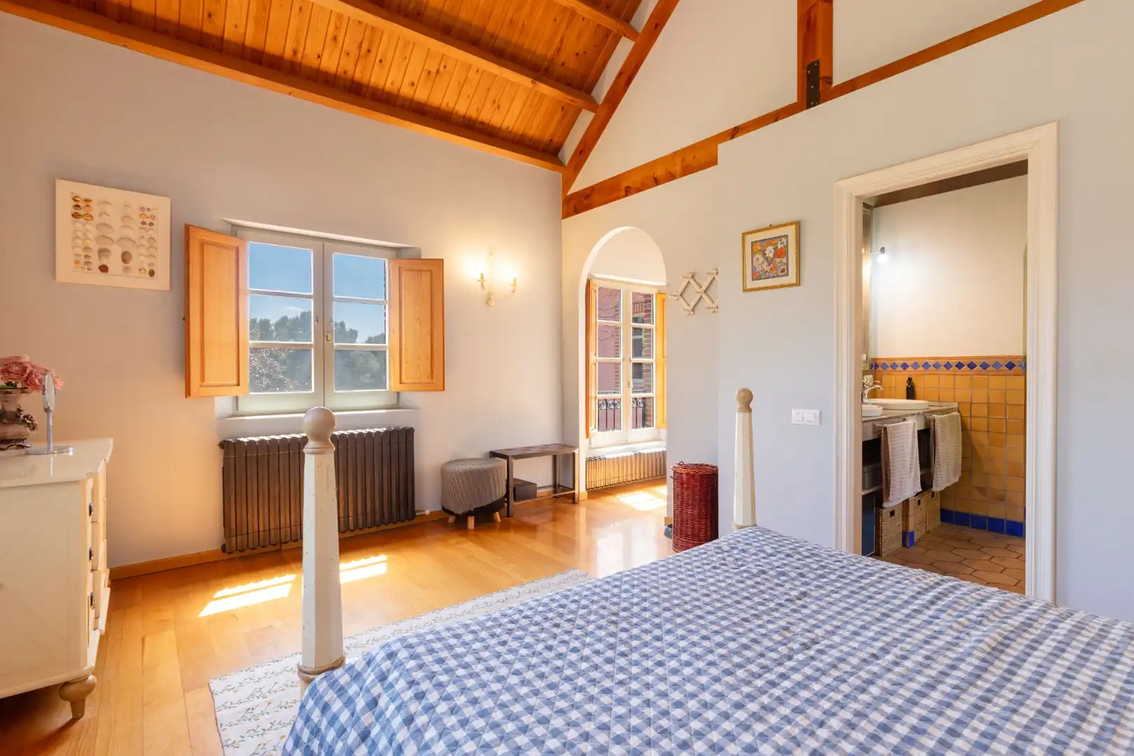 Schlafzimmer von Haus oder Chalet zum Verkauf in Matadepera mit Privatgarten und Schwimmbad