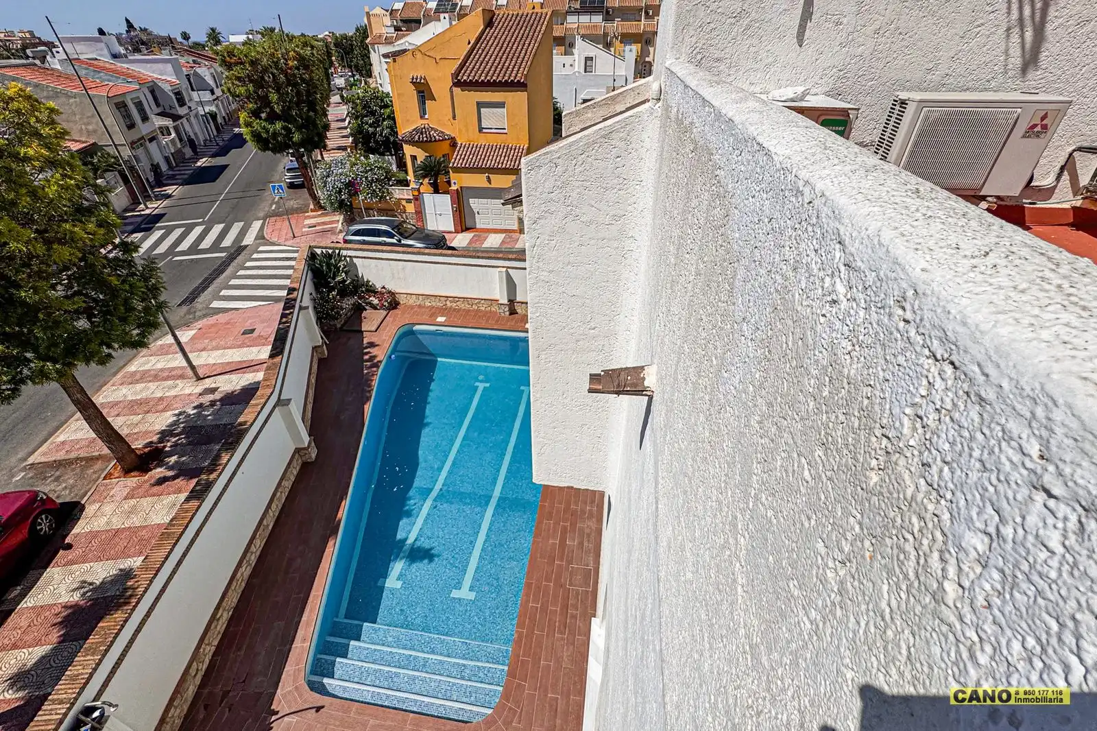 Swimming pool of Houses for sale in Roquetas de Mar  with Terrace, Storage room and Swimming Pool