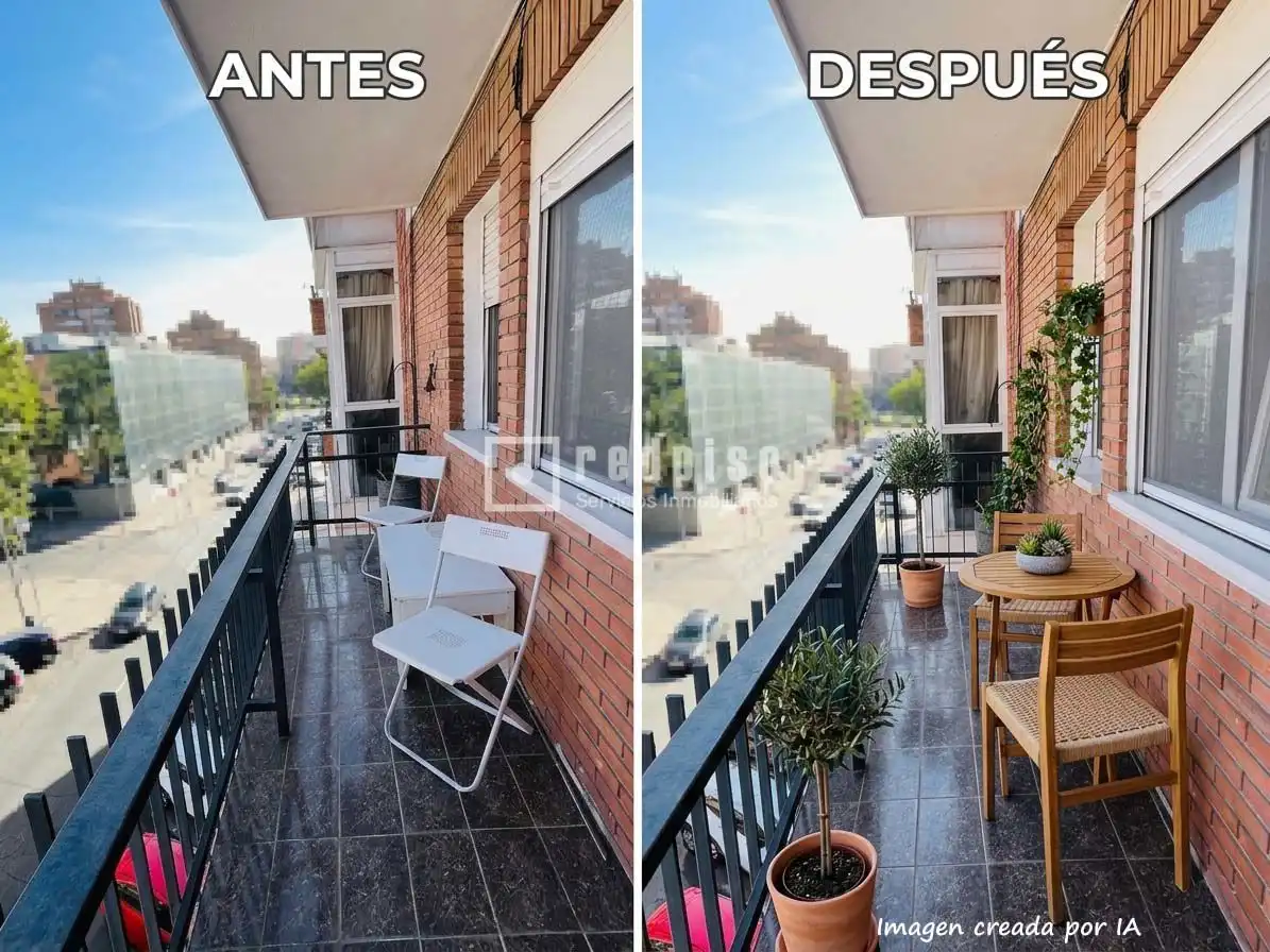 Terraza de Piso en venta en Madrid con Calefacción y Terraza