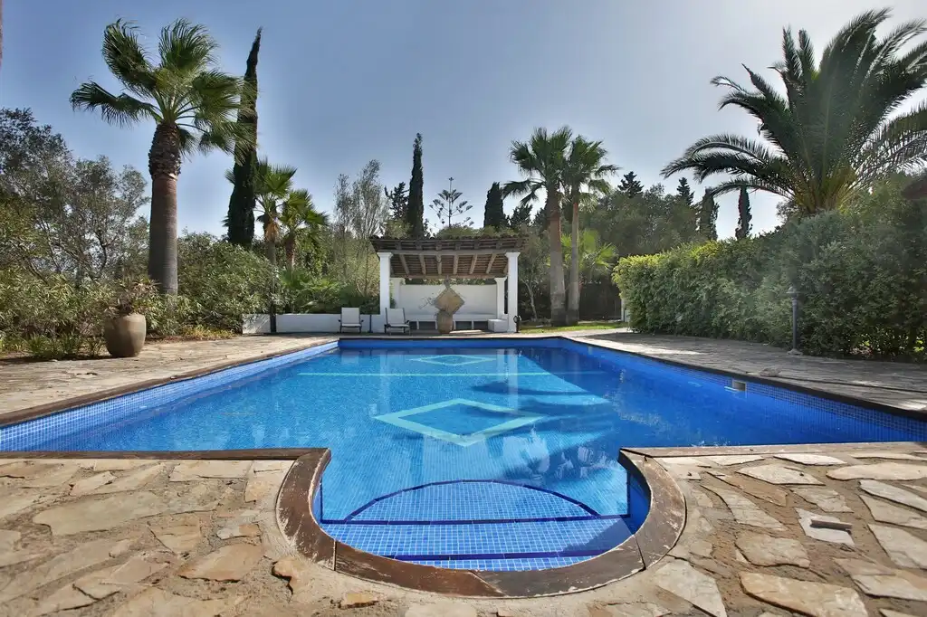 Swimming pool of Country homes for sale in Pollença  with Air Conditioner, Heating and Private garden