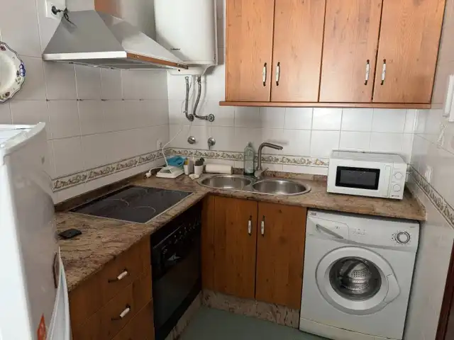 Kitchen of Flat for sale in Vejer de la Frontera  with Furnished