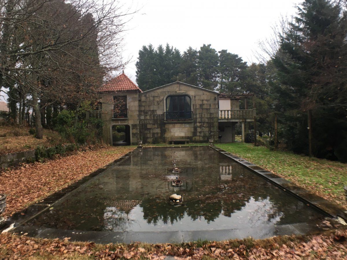 Exterior view of House or chalet for sale in Cotobade  with Swimming Pool