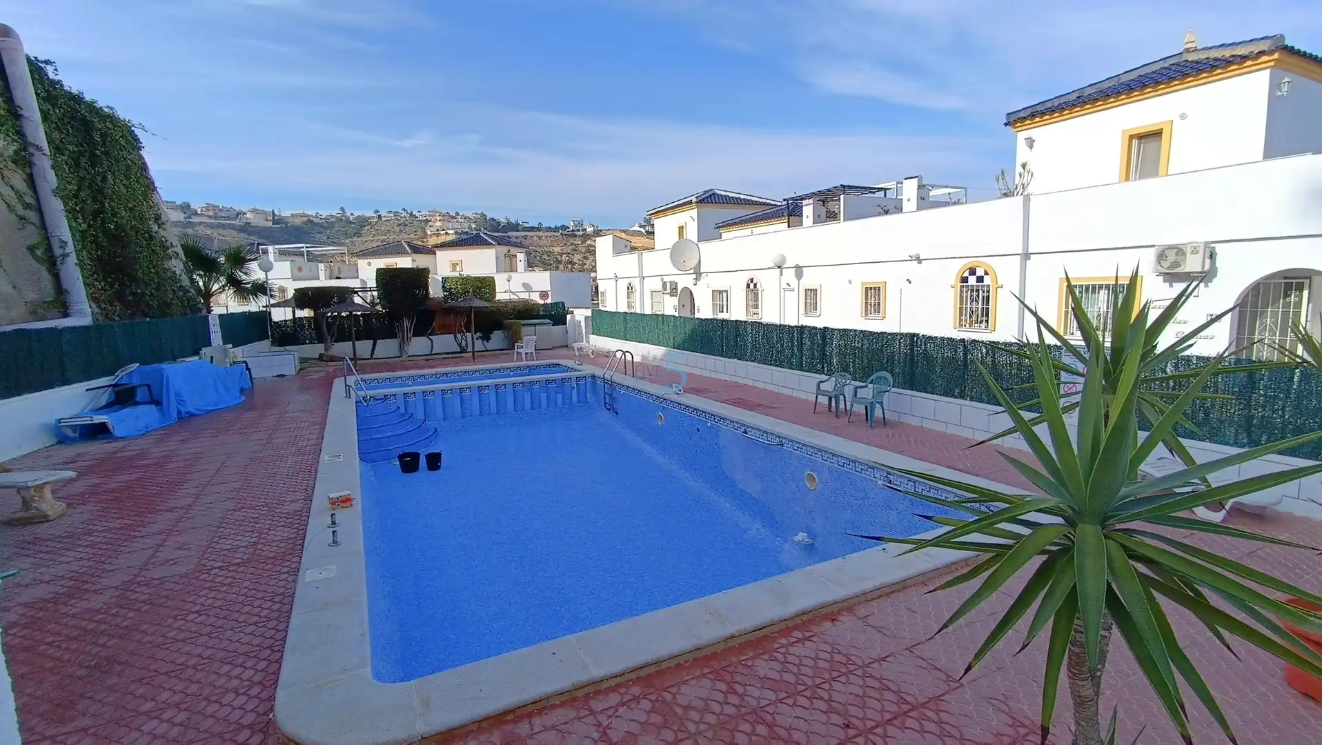 Swimming pool of Flat for sale in Rojales  with Air Conditioner, Heating and Terrace