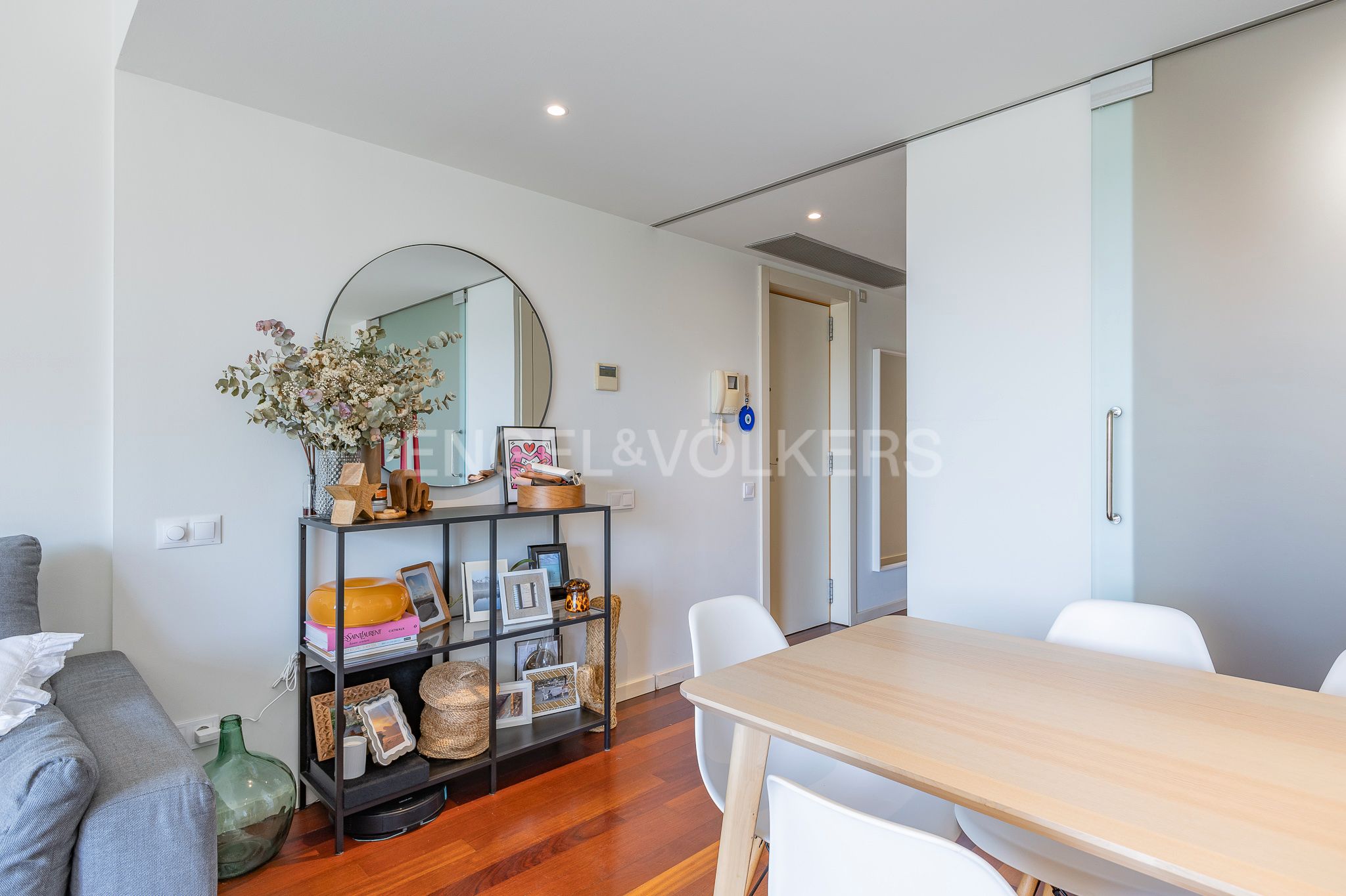Menjador de Apartament en venda en Sabadell amb Aire condicionat, Calefacció i Parquet