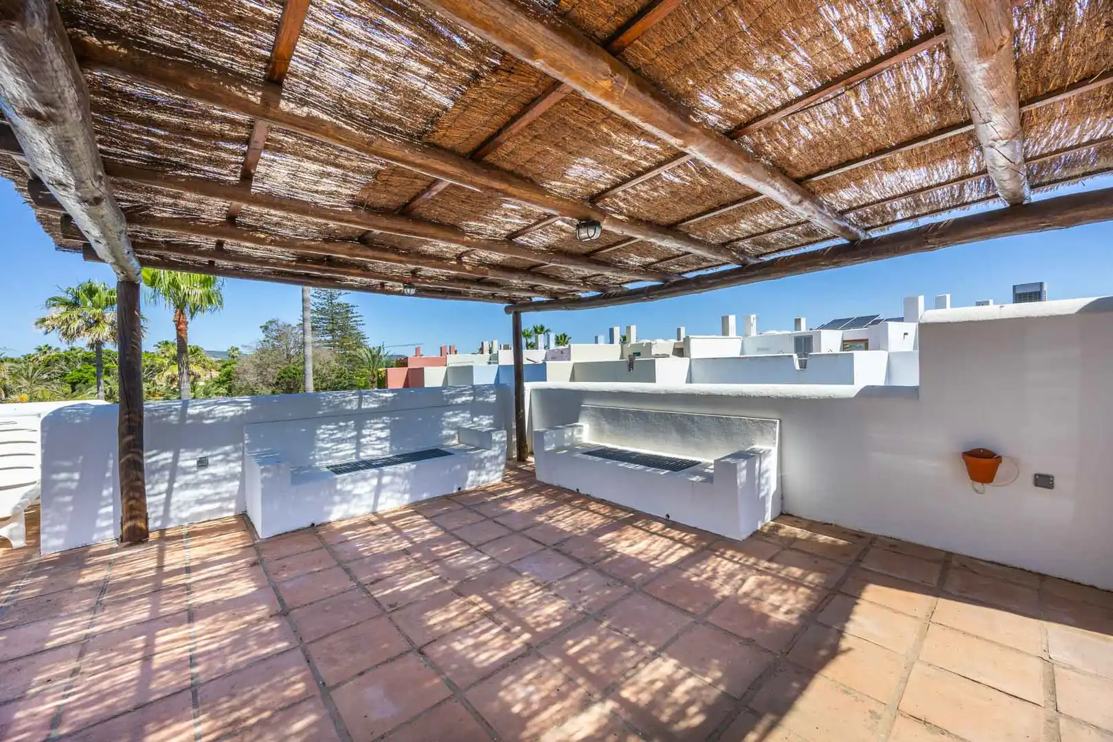 Terrace of Detached homes for sale in Sotogrande  with Air Conditioner, Private garden and Terrace
