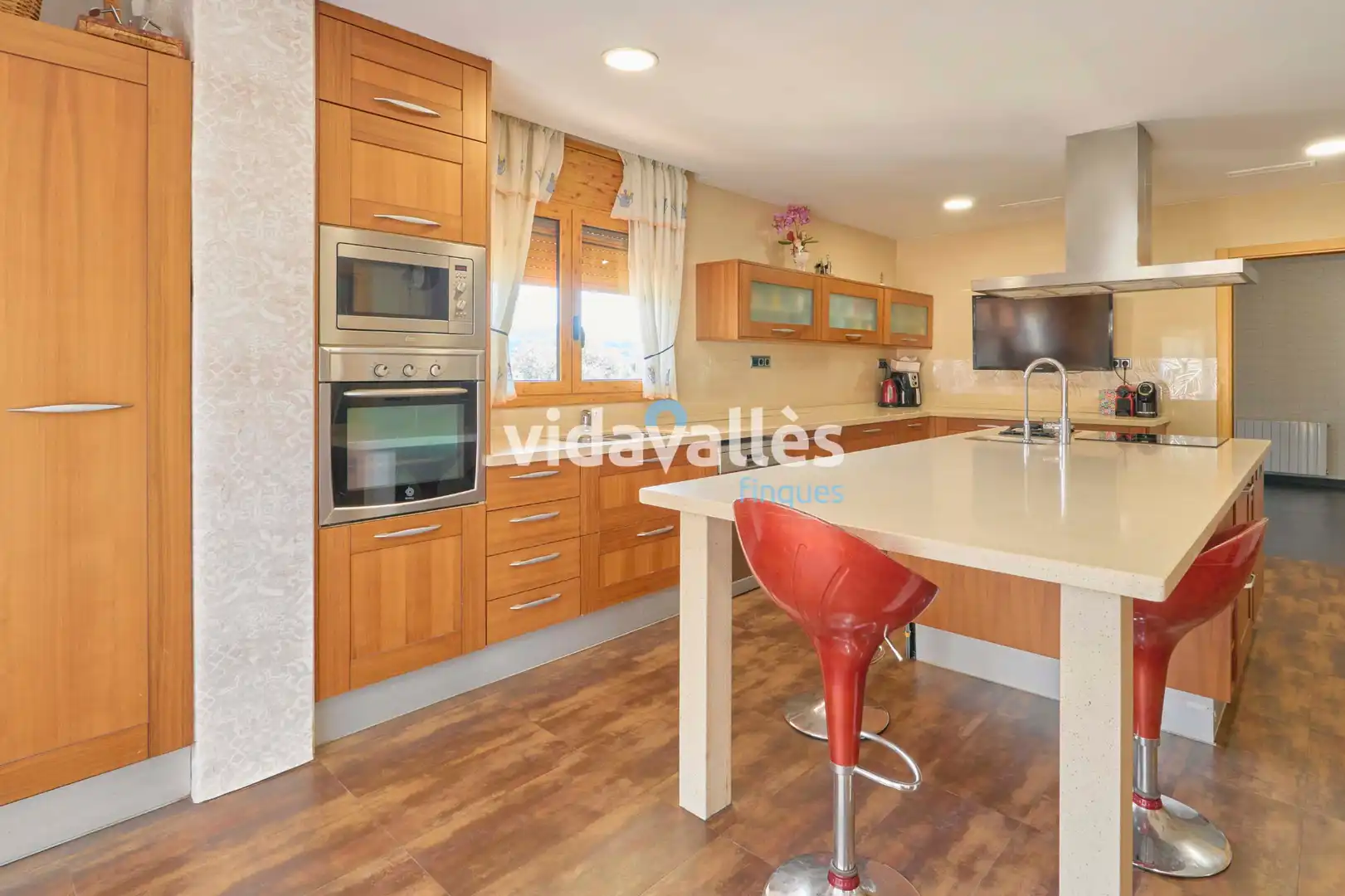 Cocina de Casa o chalet en venta en Sant Celoni con Aire acondicionado, Calefacción y Jardín privado