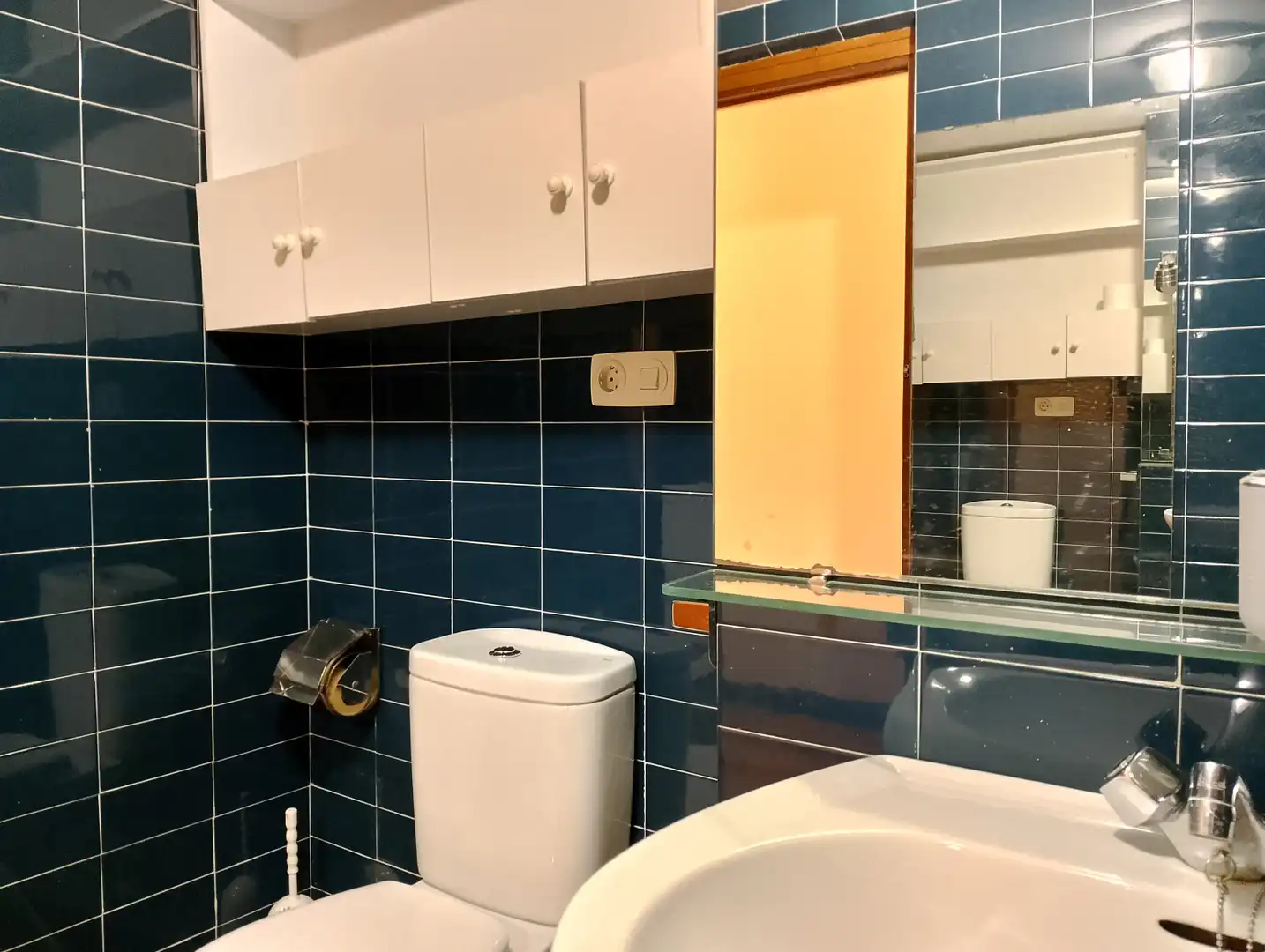 Badezimmer von Wohnung zur Miete in Donostia - San Sebastián  mit Heizung, Terrasse und Möbliert