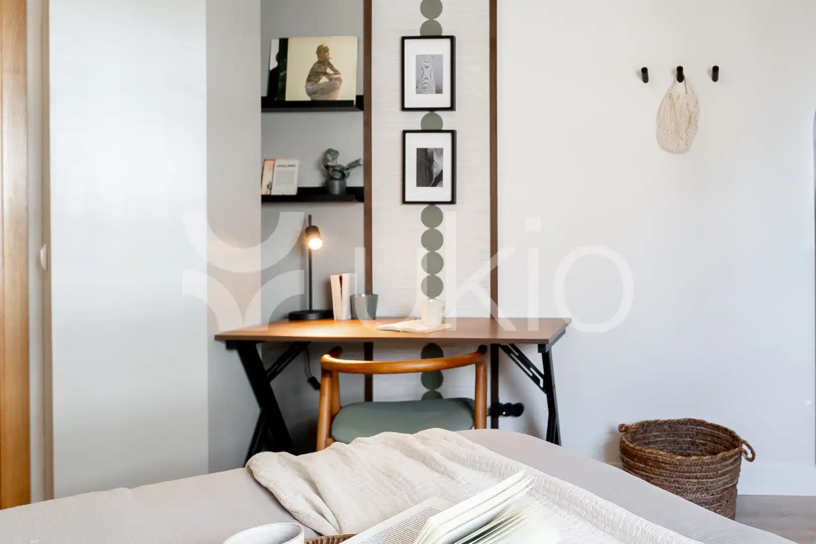 Bedroom of Apartments for rent in Madrid  with Air Conditioner, Heating and Furnished