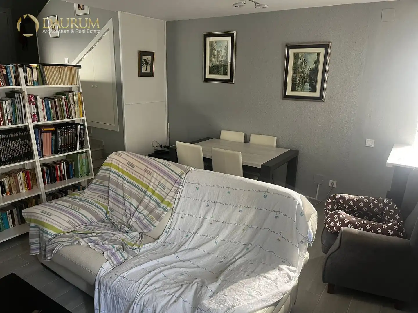 Sala de estar de Dúplex en venta en Rivas-Vaciamadrid con Aire acondicionado, Calefacción y Terraza